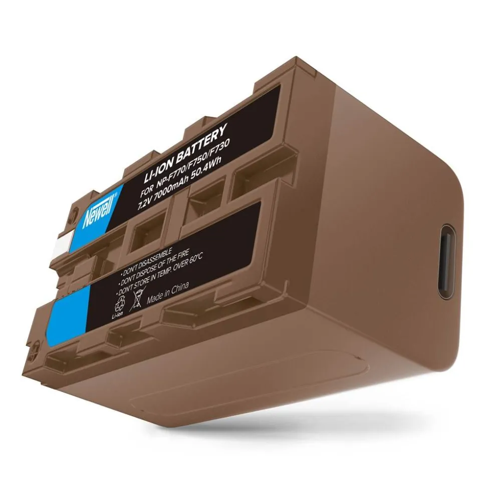 Newell Battery NP-F770 with USB-C Onboard Recharge 7000mAh