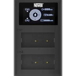 Newell FDL-USB-C Dual-Channel Charger For NP-W126 Batteries
