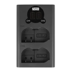 Newell Xtra Power Set XL Charger and 2x EN-EL15b Batteries for Nikon