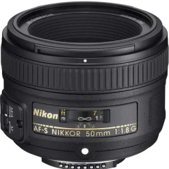 Nikon AF-S Nikkor 50mm f/1.8G Standard Prime Lens