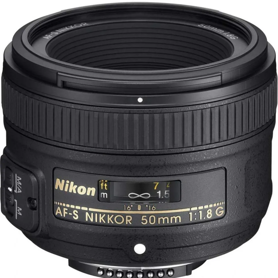 Nikon AF-S Nikkor 50mm f/1.8G Standard Prime Lens