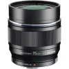 Olympus M.Zuiko Digital ED 75mm f/1.8 Telephoto Lens Black