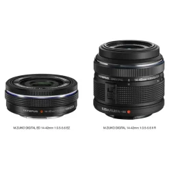 Olympus M.Zuiko Digital ED 14-42mm f/3.5-5.6 EZ Zoom Lens Black