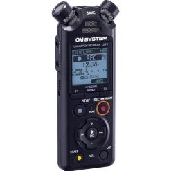 OM SYSTEM LS-P5 Microphone and Audio Recorder