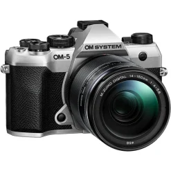 OM System OM-5 Mark II Silver with 14-150mm f/4-5.6 II Lens Kit