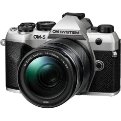 OM System OM-5 Mark II Silver with 14-150mm f/4-5.6 II Lens Kit