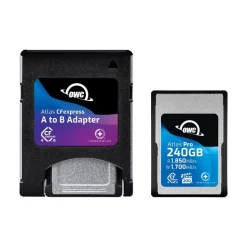 OWC Atlas Pro 240GB CFexpress 4.0 Type A Card VPG200 With A-B Adapter
