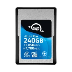 OWC Atlas Pro 240GB CFexpress 4.0 Type A Card VPG200 With A-B Adapter