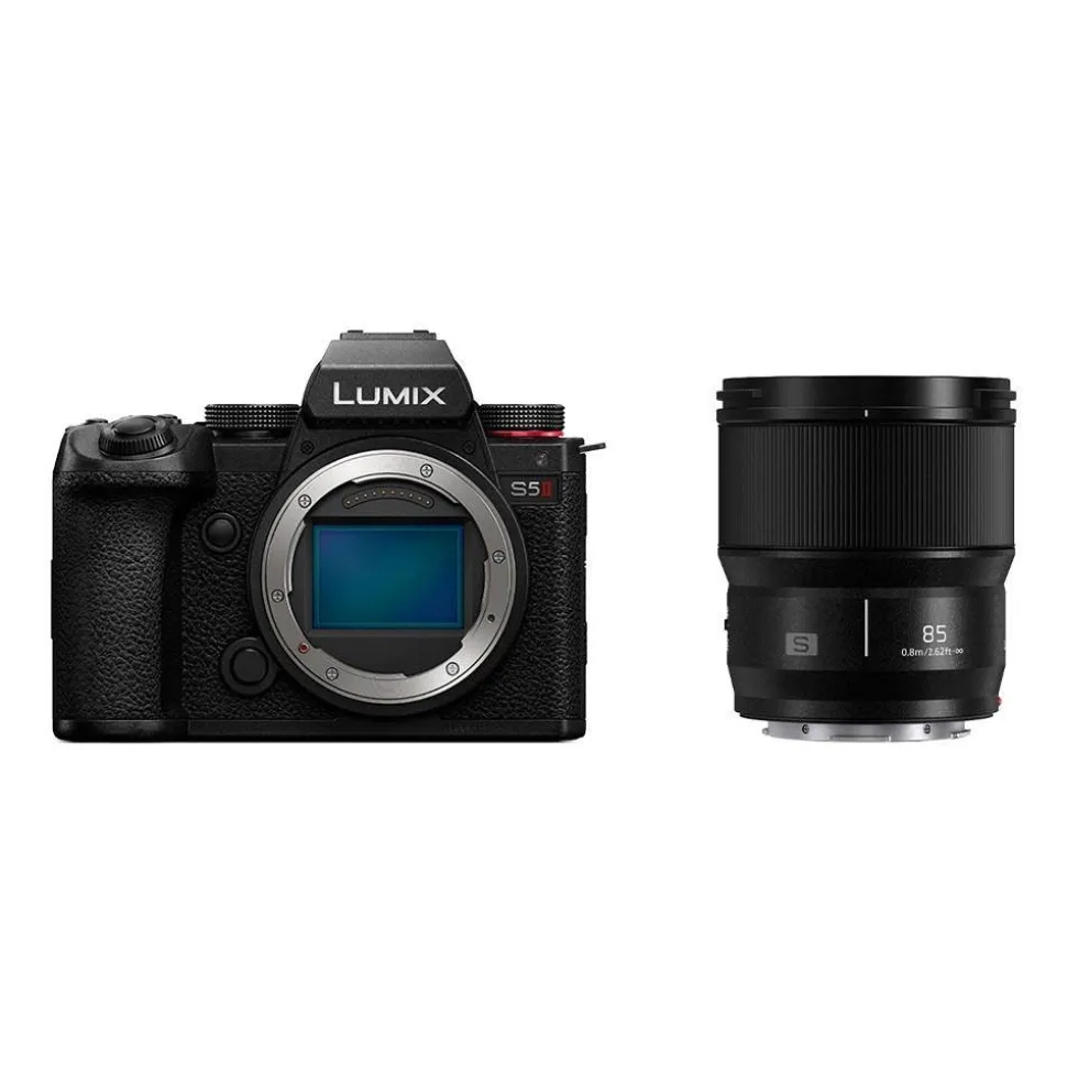 Panasonic Lumix S5 II Camera with S 85mm f/1.8 Lens Kit