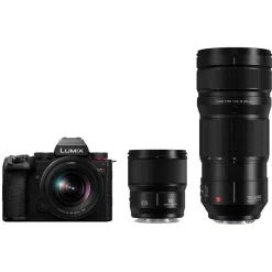 Panasonic Lumix S5 II with 20-60mm, 50mm and 70-200mm Lens Kit