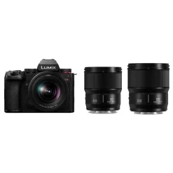 Panasonic Lumix S5 II with 20-60mm, 50mm and 85mm Lens Kit