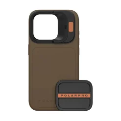 PolarPro iPhone 15 Pro LiteChaser 15 Case + Defender Desert