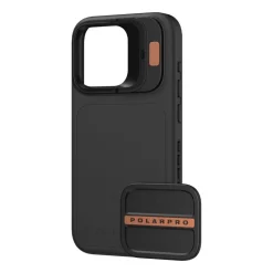 PolarPro iPhone 15 Pro LiteChaser 15 Case + Defender Black