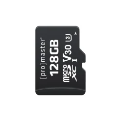 ProMaster Performance 128GB Micro SDHC V30 with Adapter Open Box