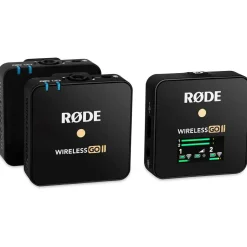 Rode Wireless GO II Compact Dual Channel Wireless Microphone System