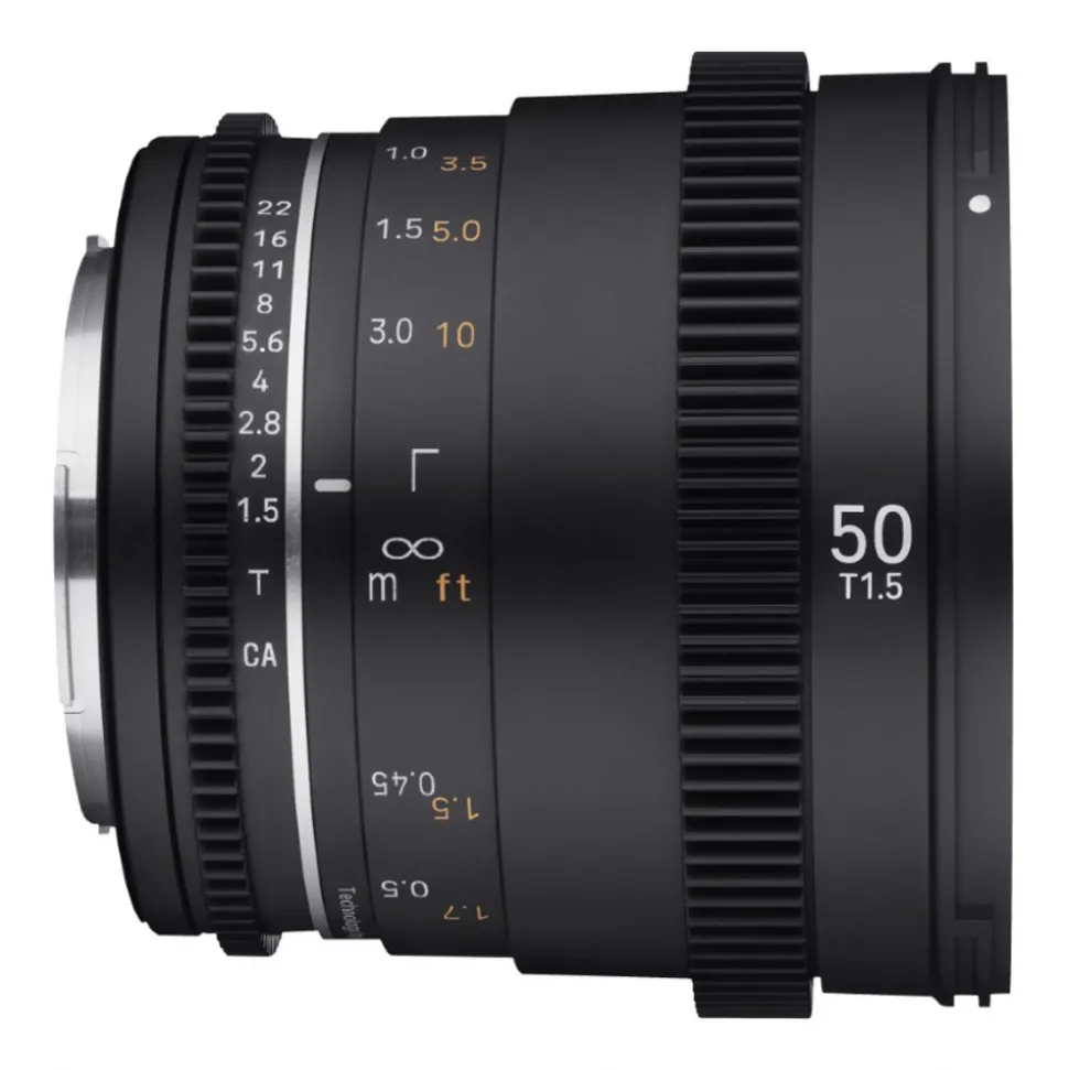 Samyang 50mm T1.5 VDSLR MK2 - MFT