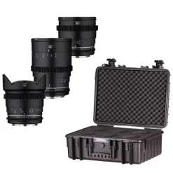Samyang VDSLR MK2 Three Cine Lens Kit With Case For Canon RF