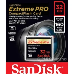 SanDisk 32GB Extreme Pro CF 160MB/s