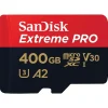 SanDisk 400GB Extreme PRO 200MB/s A2 UHS-I microSDXC with SD Adapter