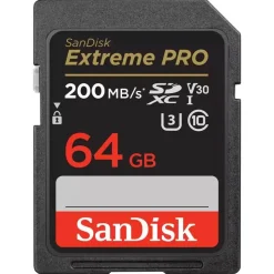 SanDisk 64GB Extreme PRO 200MB/s UHS-I SDXC Memory Card