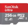 SanDisk 256GB Ultra Micro SD (SDXC) 100MBs + Adapter