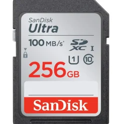 Sandisk Ultra SDHC 256GB 100MB/s Class 10 UHS-I