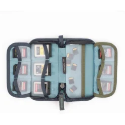 Shimoda Card Wallet Zip Blue