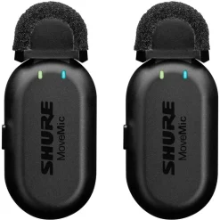 Shure MoveMic Two Two-Channel Wireless Lavalier Microphones