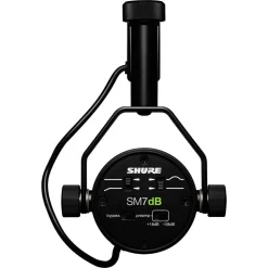 Shure SM7dB Dynamic Vocal Microphone with Built-in Preamp