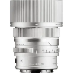 Sigma 50mm f/2 DG Contemporary Lens Silver for L Mount