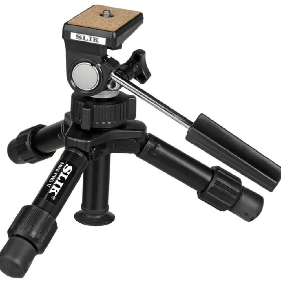Slik Mini Pro V Tripod With 3-Way Head