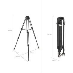 SmallRig FreeBlazer 4167 Heavy-Duty Carbon Fibre Tripod