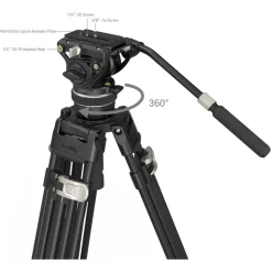 SmallRig FreeBlazer AD-100 Heavy-Duty Carbon Fibre Tripod Kit