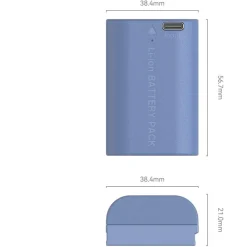 SmallRig LP-E6NH USB-C Rechargeable Camera Battery