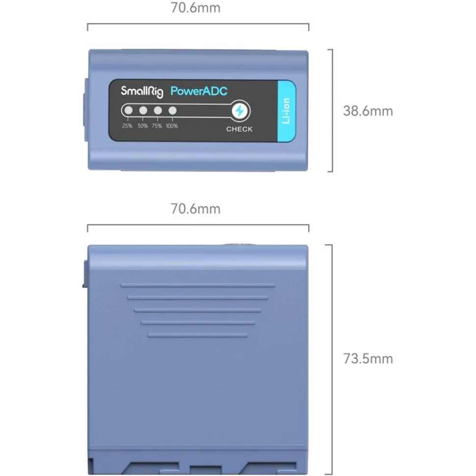 SmallRig NP-F970 USB-C Rechargeable Camera Battery
