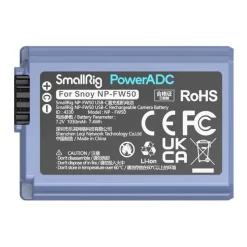 SmallRig NP-FW50 USB-C Rechargeable Camera Battery
