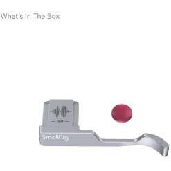 SmallRig Thumb Grip for Fujifilm X100VI / X100V Silver 4566