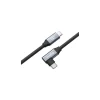 SmallRig USB-C Data Cable Straight to Angled 35cm 20Gbps 100w