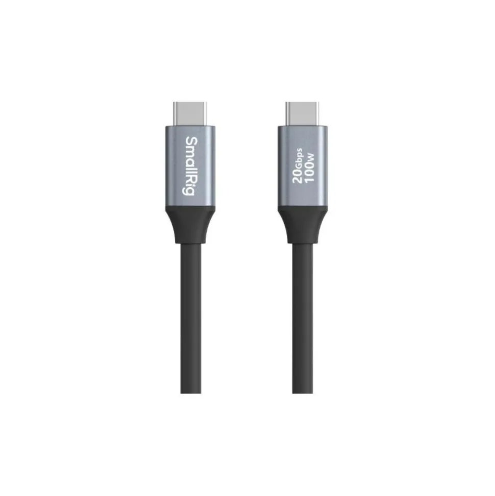 SmallRig USB-C Data Cable Straight to Straight 35cm 20Gbps 100w
