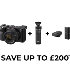 Sony a7C Black Camera With FE 28-60mm f/4-5.6 Zoom Lens Kit