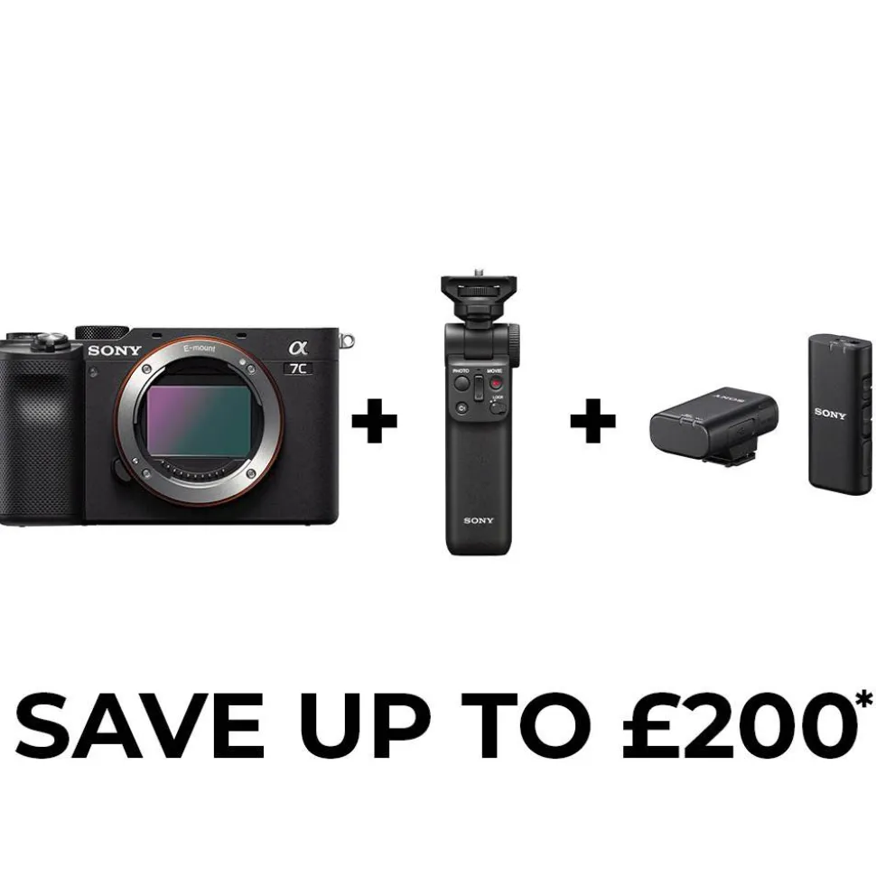 Sony a7C Full Frame Mirrorless Camera Body In Black