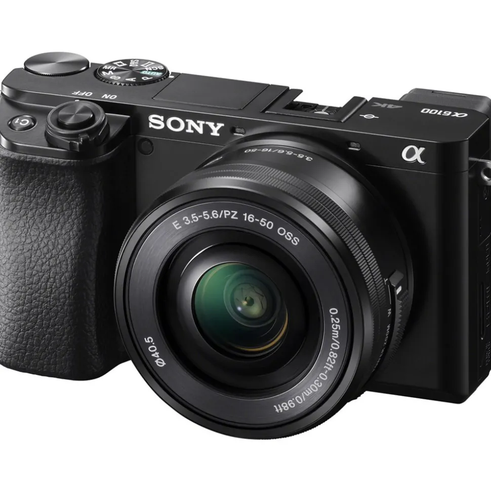 Sony Alpha a6100 Mirrorless Digital Camera Body & 16-50mm Lens Kit