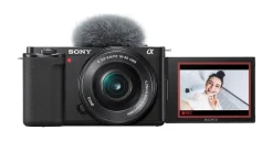 Sony Alpha ZV-E10L Camera With 16-50mm f/3.5-5.6 Zoom Lens Kit