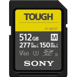 Sony 512GB SF-M Series Tough UHS-II SDXC Card