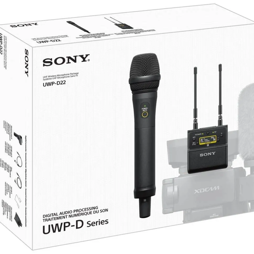 Sony UWP-D22/K33 Handheld Wireless Microphone Kit