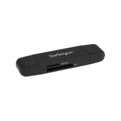 StarTech SDMSDRWU3AC card reader USB 3.2 Gen 1 (3.1 Gen 1) Type-A/Type-C Black