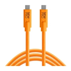 Tether Tools TetherPro USB-C to USB-C Orange 15 Feet (4.6m)