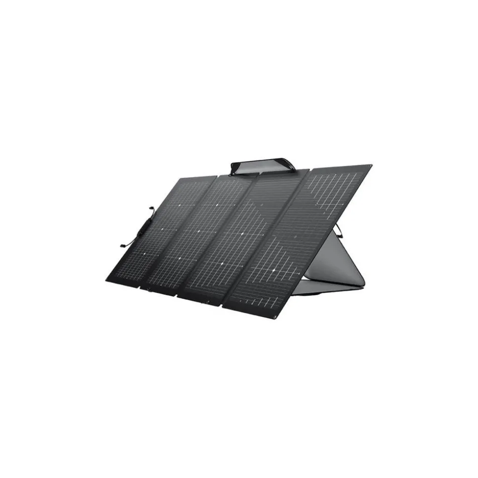The EcoFlow 220W Bifacial Portable Solar Panel