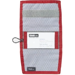 Think Tank Cards and Power Wallet Chilli Pepper Red