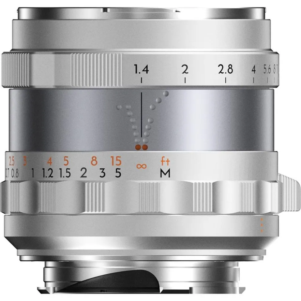 Thypoch Simera 50mm f/1.4 Full-Frame Lens for Leica M Silver